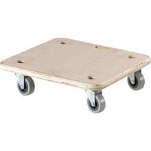 Compact Mini Transport Roller With Soft Contact Surface, Sturdy Construction For Moving Household Items And Heavy Objects. - Beige - View 5
