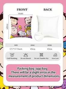 Splendor Colorful Pattern Throw Pillow Covers, Multiple Fun Cartoon Pattern Cushion Covers, Fashionable Home Decor, Suitable For Daily Room Refresh And Leisure Living Space Arrangement - Multicolor - View 3