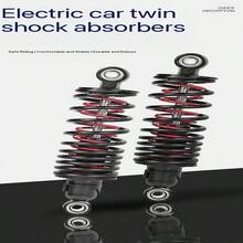 Electric Motorcycle Thickened Dual Spring Shock Absorber Universal Modification Rear Shock Absorber Accessories For Electric Scooter, Suitable For Yadea, Aima, Xiaodao, Xinri Thickened Spring Shock Absorber - Multiple Styles - View 4