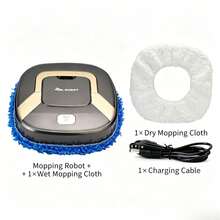 Smart Automatic Mopping Robot, Hands-Free Home Floor Mop, Dry And Wet Use, Simulated Hand Mopping Technology, Quiet Cleaning, Long Battery Life, Suitable For Hard Floors - Robot Vacuum Cleaner - View 10