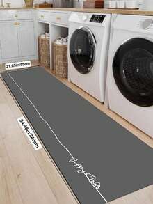 1 Pc A White-Striped Puppy Pattern Kitchen Mat, 3.5 Mm Soft Rubber That Absorbs Water And Is Easy To Clean. Suitable For Corridors, Bathrooms, Living Rooms, Outdoor Door Mats, And Toilets. Useable Throughout The Year And For Various Holidays. - Multicolor - View 16