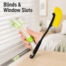 2pcs Household Fan Dusting Brush, Suitable For Cleaning Fans, Air Conditioners, Blinds And Window Tracks, Also Perfect For Living Room, Bedroom, Bathroom And Car - General - View 8