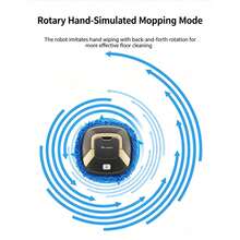 Smart Automatic Mopping Robot, Hands-Free Home Floor Mop, Dry And Wet Use, Simulated Hand Mopping Technology, Quiet Cleaning, Long Battery Life, Suitable For Hard Floors - Robot Vacuum Cleaner - View 3
