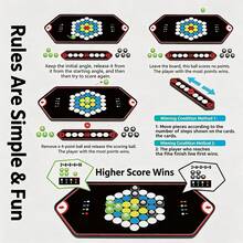 Multi-Player Strategy Board Game, Portable Family Interactive Competitive Tabletop Game, Suitable For Party And Family Gathering Entertainment - Multicolor - View 8