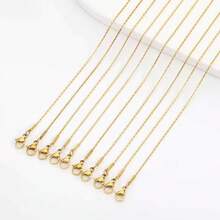 10PCS Stainless Steel Hammer Round Chain, Suitable For Various DIY Accessories Matching - 10PCS Hammer Round Chain - View 5