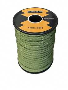 Tali Paracord 550 4mm 7-Strand Core Tipe III Tali Poliester Tali Parasut Cocok Untuk Berkemah di Luar Ruangan dan Kerajinan Tangan DIY - MultiWarna - View 23