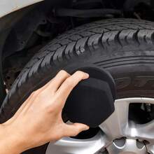 3, Multifunctional All-In-One Handheld Car Wash Tool, Sponge Surface For Waxing, Polishing And Wiping, Brush Head For Tire Crevice Dirt, No Need For Multiple Tools For Home Car Washing, Practical Car Wash Accessory - Wavy Car Wash Sponge - View 8