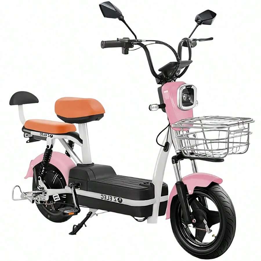 Electric Bicycles - Pink - View 1