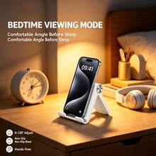2/1pc Foldable Portable Desktop Phone Stand, Premium ABS Material, Adjustable Angle, Lightweight Pocket-Sized, Compatible With All Smartphones And Tablets, Stable Non-Slip, Space-Saving - Upgraded Version - View 1