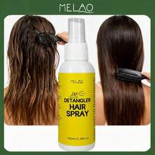 MELAO Detangling Spray 100ml/3.38fl.Oz, Lightweight Leave-In Hair Mist, Helps Untangle Knots, Makes Hair Soft, Smooth And Shiny, Suitable For Daily Styling - 100ML - View 3