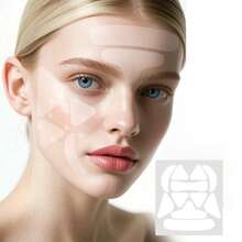 Transparent Facial Patch Set, Chin, Cheek, Mouth Corner Anti-Wrinkle Care Patches, Reusable Overnight Facial Skincare Patches, Unisex Daily Beauty - Multicolor - View 6
