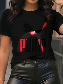Women T-Shirts - 黑色 - 查看 11