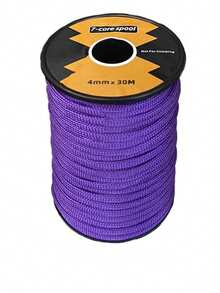 Tali Paracord 550 4mm 7-Strand Core Tipe III Tali Poliester Tali Parasut Cocok Untuk Berkemah di Luar Ruangan dan Kerajinan Tangan DIY - MultiWarna - View 8