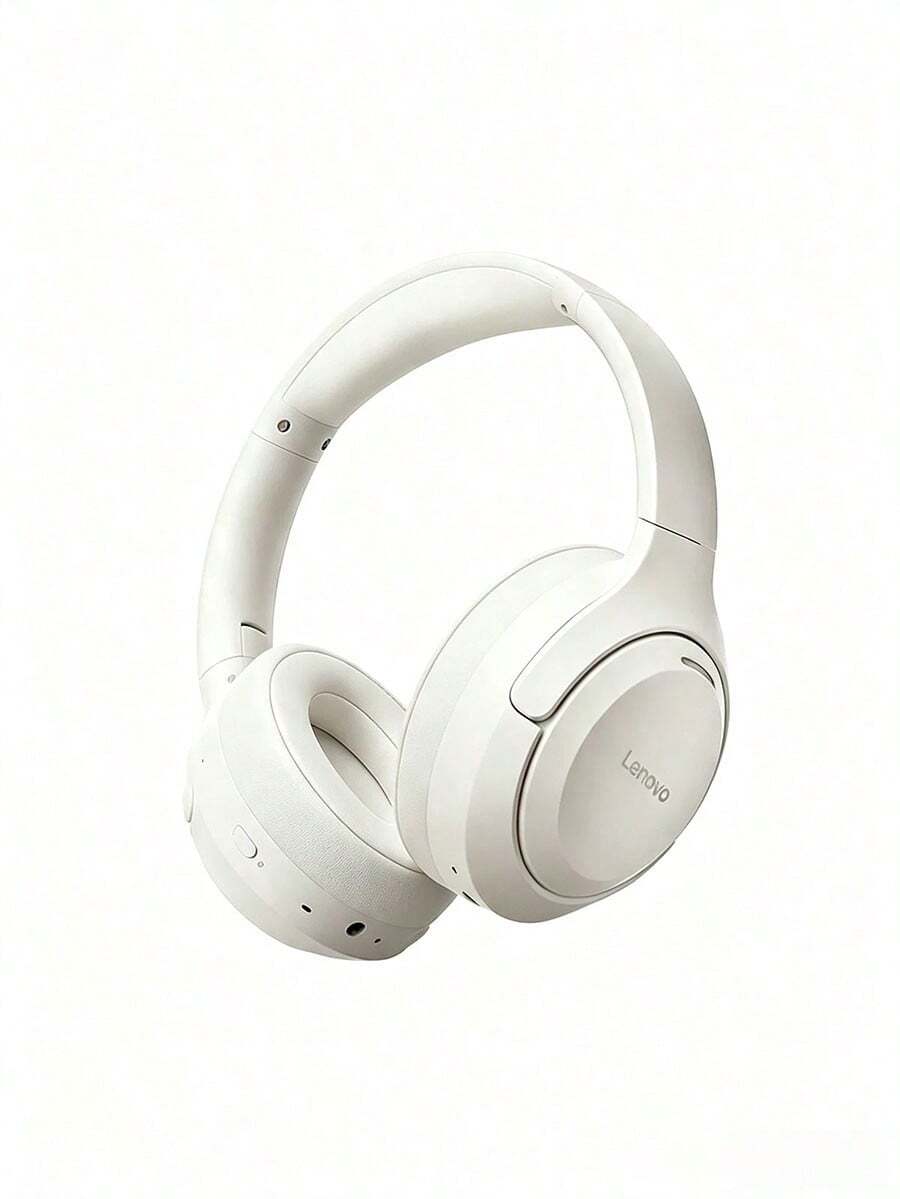 Lenovo EB325 藍牙無線耳機 HiFi 深沉低音音樂 降噪 包耳式電競耳機 聽力 Air 耳塞 運動健身學習 原裝 Lenovo EB325 藍牙耳機 - 米白色 - 查看 1