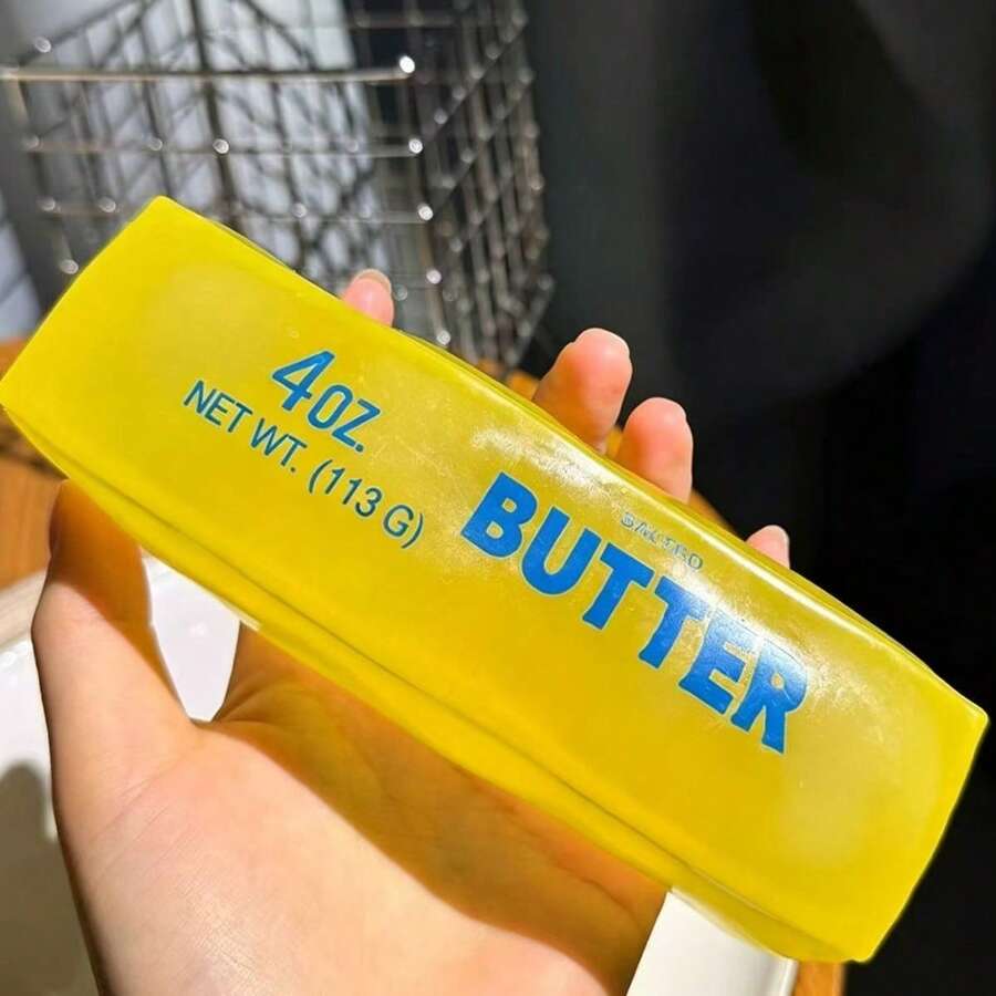 New Butter Stick Squishy Stress Relief Toy, Internet Celebrity Style, Malleable Venting And Decompression Toy - Multicolor - View 1