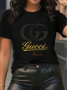 Women T-Shirts - 黑色 - 查看 7