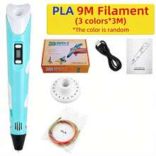 Pulpen Cetak 3D, Set Pulpen Cetak 3D dengan Filamen PLA, Hadiah Liburan - View 9