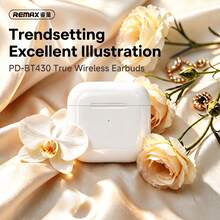 REMAX PD-BT430 無線藍牙耳機，藍牙 5.4 技術，IPX4 防水防汗，人體工學設計，佩戴舒適穩固，適合運動、健身、跑步、辦公通勤及日常使用 - 查看 2