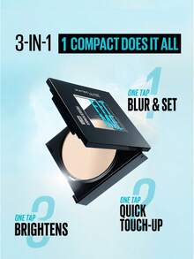 Maybelline 美寶林 Soft Matte Powder 120 柔霧粉餅 8.5g，3合1定妝＋補妝＋提亮，控油＋柔焦毛孔＋霧面妝效，適合中性至油性白皙膚色 - 美寶蓮FITME粉餅120 - 查看 7