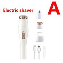 Electric Multi-Function Shaver 3-In-1 Eyebrow Trimmer Nose Hair Clipper Rechargeable Razor Body Armpit Hair Shaver Women's Epilator Razor Private Area Shaver Portable Gift Women's Gift Father Dad Gift - SRM-701 - View 13