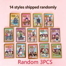 KPop Demon Hunters Lumi Mini Dot Grid Notebooks, Hunters Themed Student Stationery, Thick Bleed-Proof Inner Pages, High-Quality Student Supplies, Suitable For Birthday Gifts, Back To School Supplies, Journaling, Scrapbooking And Creative Projects, No Display Box Included, Random Pattern Style, Slight Color Difference Is Normal - Multicolor - View 10