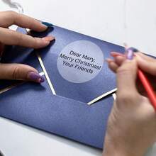 Transparent Round Labels For P50/P50S/X2 Printers, 30/50Mm, Paper Material, Compatible With MARKLIFE Label Printer, Suitable For Gift Label, Message Label, Item Management - View 5