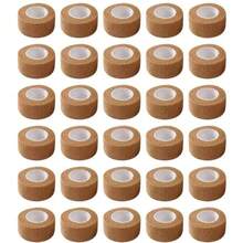 30/15pcs Elastic Self-Adhesive Sports Bandages - For Finger, Ankle, Wrist, Waist, Knee And Elbow Protection (No Box) Portable - Multicolor - View 11
