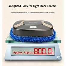 Smart Automatic Mopping Robot, Hands-Free Home Floor Mop, Dry And Wet Use, Simulated Hand Mopping Technology, Quiet Cleaning, Long Battery Life, Suitable For Hard Floors - Robot Vacuum Cleaner - View 5