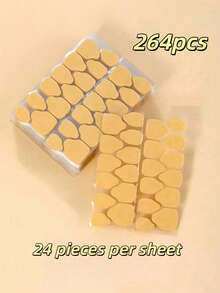24/120/240/480pcs Side Nail Glue Stickers, Fake Nails, Breathable Transparent Adhesive, DIY, Essential, Double-Sided Strong Adhesive Stickers, Artificial Nail Fixing Stickers, Transparent Jelly Stickers, Suitable For Press-On Nails, Reusable Detachable Sticker Strips - Upgraded Version - View 10