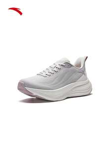 Anta Journey 3 PG7 Women's Cushioning Breathable Daily Jogging Shoes - Silver Gray - View 2