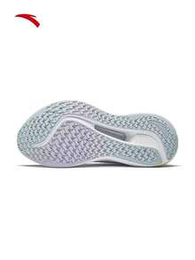 Anta Champion 5 Women's Shock-Absorbing Rebound Running Shoes, Breathable Supportive Non-Slip Athletic Sneakers - Gray Blue - View 10
