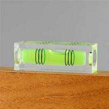 Woodworking Spirit Level, Micro Bubble Spirit Level, Acrylic Spirit Level, DIY Home Use, Clear Measuring Tool, Square Spirit Level - Square - View 5