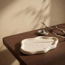 托盤攝影道具 珠寶收納展示盤 奢華珠寶裝飾收納托盤 飯店客廳臥室裝飾 化妝品珠寶玄關收納托盤 - 彩色 - 查看 5