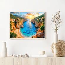5D Diamond Painting Mosaic Kit, Suitable For Beginners, Handmade DIY Diamond Art Gem Home Wall Decor Gift - round diamond - View 3