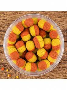 Method Feeder Sinking Dumbells 8–10 Mm 50 G With Peach And Mango Flavor, Duo Color Fishing Bait With Fruity Profile And Cylindrical Shape, Designed For Bottom Presentation And Feeder Rigs Ideal For Method Feeder And Ground Fishing - Butterfly - View 4
