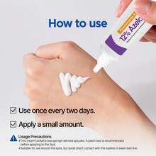 Krim Wajah Lembut dengan 12% Asam Azelaic, Niacinamide, dan Vitamin C, Cocok untuk Perawatan Wajah Sehari-hari - 2 - View 4