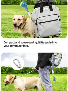 1pc Dog Ball Launcher Outdoor Dog Walking Interactive Training Toy Outdoor Leisure Style Plastic Telescopic Adjustable Pole Design Dog Ball Launcher Pet Teasing Tool - Multicolor - View 3