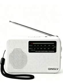 Mini AM/FM Radio, Battery Powered With Lanyard, Excellent Reception, Portable AM/FM Transistor Radio With Headphone Jack And Antenna - View 8