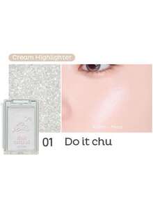ETUDE Pink Recipes 多功能乳霜高光 01 Do It Chu，奶油質地高光，自然光澤，可疊加亮度，提亮肌膚，保濕輕盈易暈染，適合初學者，韓系美妝，Olive Young，禮物 - 01 Do it Chu - 查看 7
