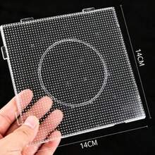 7/9件 2.6MM 大號透明/白色絲珠 - DIY手工藝用品 - 塑料材質 - 適用於珠寶製作與手工項目 - 耐高溫透明熔珠板 - 查看 9