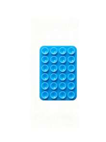 1pc Double-Sided Silicone Suction Cup Phone Holder, Suitable For Bathroom, Desk, Wall And Other Smooth Surfaces - Multicolor - View 13