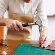 APODESS 217-tlg. Metall-Ösen-Set mit 3 Farben, Werkzeugen & Aufbewahrungsbox für DIY-Projekte-Partyzubehör-Set - A - Übersicht 5