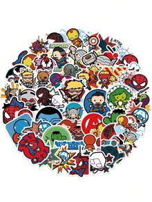 Disney Officially Licensed Marvel Avengers Stickers - 50pcs Waterproof Vinyl Decals - 50pcs - View 17