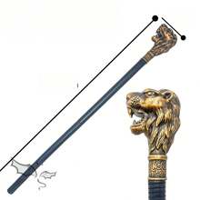 1pc Halloween Cosplay Wizard Staff Prop Egyptian Pharaoh Snake Head Staff Performance Royal Scepter Magician Wand - Black - View 8