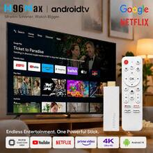 New H96MAX 3518D Android TV Box RK3528 Chip Android 14.0 4K HD Smart Player 2.4G&5G Dual Band WIFI Bluetooth Voice Remote Control Media Player - White - View 1