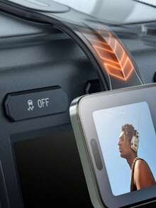 Car Phone Holder, Magnetic Car Phone Mount With Detachable And Flexible Aluminum Arm, Magnetic Phone Holder For Car Dashboard, Magnetic Car Phone Holder, Navigation Phone Holder - Long - View 9