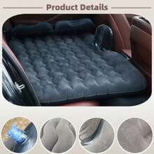 Car Inflatable Air Mattress, Essential Accessory For Road Trips, Quickly Turns Car Back Seat Into Comfortable Bed, Portable And Easy To Store, Thick Soft Skin-Friendly, Universal For Sedan And SUV, Camping Vacation Travel Sleep Aid, Relieves Travel Fatigue, Premium Holiday Gift For Halloween And Christmas - Comfort - View 3