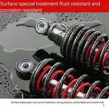 Electric Motorcycle Thickened Dual Spring Shock Absorber Universal Modification Rear Shock Absorber Accessories For Electric Scooter, Suitable For Yadea, Aima, Xiaodao, Xinri Thickened Spring Shock Absorber - Multiple Styles - View 6