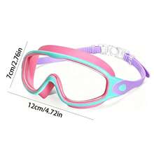 1/2pcs Kids Swimming Goggles, Suitable For Children Aged 3-15, Leak-Proof Function, Anti-Fog Design, Applicable For Swimming Pool, First Day Of School - Multicolor - View 9