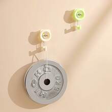 1PC Suction Cup Hook Vacuum Wall Mount Strong Suction Kitchen Hook No-Drill Adhesive Hook Bathroom Door Back Multi-Function Towel Rack Hanger Organizer Storage Solution Heavy Duty - Multicolor - View 8